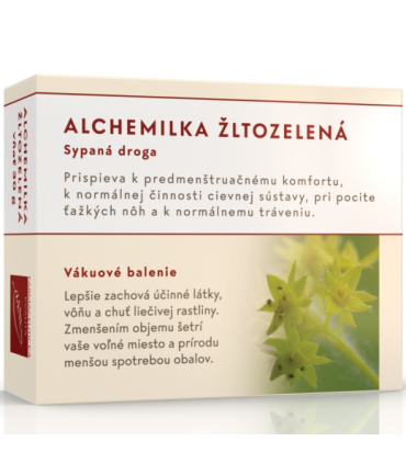 Alchemilka žltozelená, vňať, 30 g