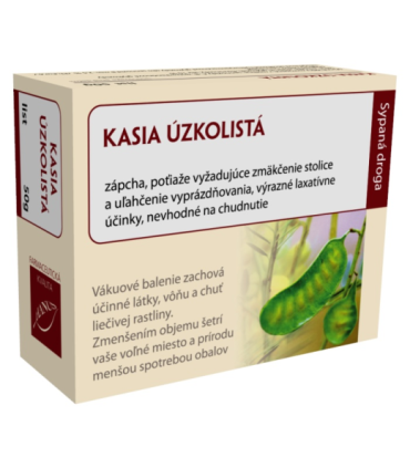 Kasia úzkolistá (Sennový list), list, 50 g