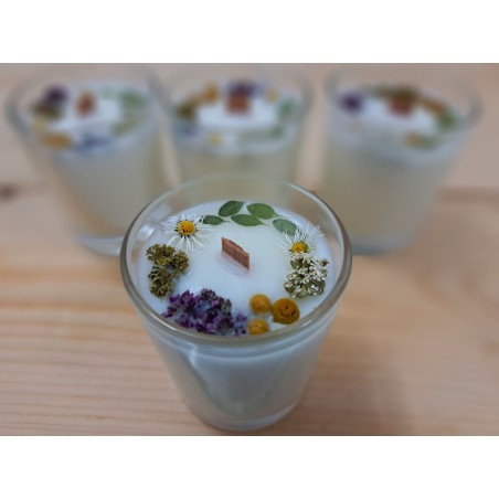 Krmešanka Bylinka – aromaterapeutická prírodná sviečka