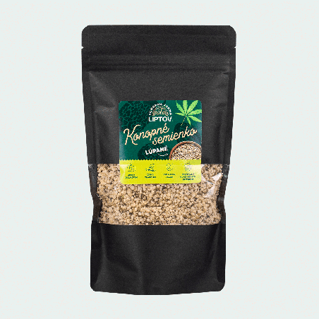 Lúpané konopné semená 250g