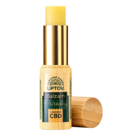 Konopný balzam CBD prírodný - bambus obal (Limetka) 4,5ml