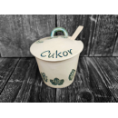 Dóza Cukor Lístky zeleň 300ml